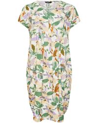 Yours Curve - Pleated Front Dress - Lyst