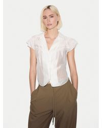 Jigsaw - Smocking Blouse - Lyst
