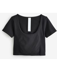 Fabletics - Sleek Seamless Scoop Short-Sleeve Top - Lyst