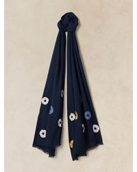 White Stuff - Embroidered Scarf - Lyst