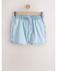 Next - Drawstring Mini Shorts - Lyst