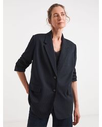 JD Williams - Relaxed Pinstripe Blazer - Lyst