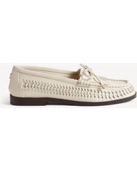 Hobbs - Darcy Leder-Loafer Mit Flechtdesign - Lyst