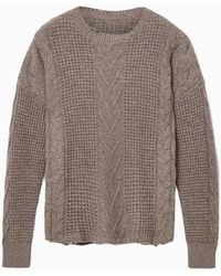 AllSaints - Allsaints Tenter Crew Neck Jumper - Lyst