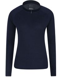 Mountain Warehouse - Talus Zip Neck Thermal Top - Lyst