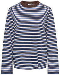 ONLY - Long Sleeve Stripe T-Shirt - Lyst