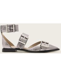 AllSaints - Allsaints Sutton Metallic Shoes - Lyst