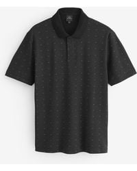ARMANI EXCHANGE - Regular Fit Logo Polo Shirt - Lyst