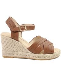 Pavers - Bellissimo Memory Foam Wedged Espadrilles - Lyst
