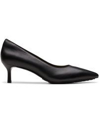 Clarks - Leather Adela Court Shoes - Lyst