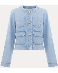 Phase Eight - Phase Eight 100% Cotton Ripley Denim Jacket - Lyst