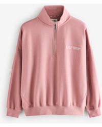 Self - Half Zip Sweatshirt - Lyst