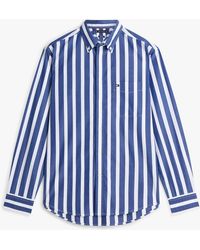 Tommy Hilfiger - Flex Regular Fit Stripe Shirt - Lyst