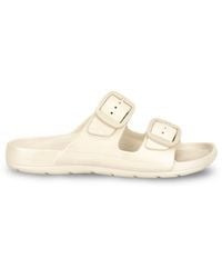 Totes - Solbounce Double Buckle Adjustable Slides - Lyst