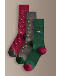 Next - Signature Guinness Pattern Socks 3 Pack - Lyst