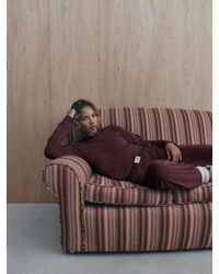 Self - Washed Berry Soft Touch Long Sleeve Pyjamas - Lyst