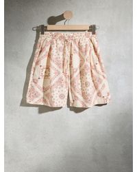 Next - Linen Blend Drawstring Bermuda Shorts - Lyst