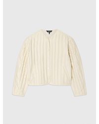 Whistles - Cone Sleeve Quilted Jacket - Lyst