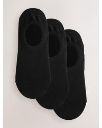 Next - Basic Invisible Socks 3 Pack - Lyst