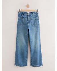 Next - Mid Patch Pocket Flare Jeans - Lyst