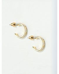 FatFace - Fatface Enamel Daisy Stud Earrings - Lyst