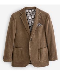 Next - Regular Fit Cord Blazer - Lyst