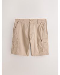 Next - Stretch Cotton Rich Cargo Shorts - Lyst