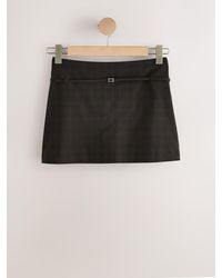 Next - Mini Skort With Belt - Lyst
