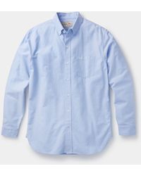 aubi - Aldridge Oxford Button Down Cotton Shirt - Lyst