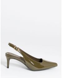 Simply Be - Extra Wide Fit Kitten Heel Slingback Shoes - Lyst