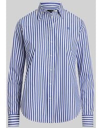 Ralph Lauren - Jamelko Stipe Cotton Logo Shirt - Lyst