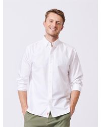 aubi - Alder Oxford 100% Cotton Shirt - Lyst
