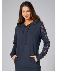 Pineapple - Longline Hoodie - Lyst