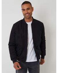 Threadbare - Padded Bomber Jacket - Lyst