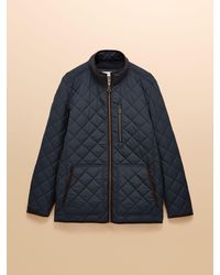 Joules - Maynard Diamond Quilted Jacket - Lyst
