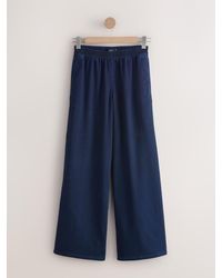 Next - Denim Jersey Joggers - Lyst