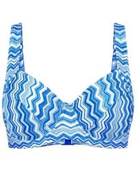 Triumph - Zig Zag Mix & Match Summer Wired Bikini Top - Lyst