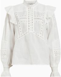 AllSaints - Allsaints Heather Top - Lyst
