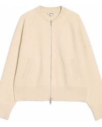 Albaray - Knitted Bomber Jacket - Lyst