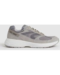 Reiss - Panelled Running Trainers - Lyst