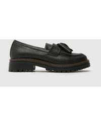 schuh - Lux Leather Tassel Loafers - Lyst