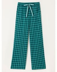 FatFace - Fatface Lola Sparkle Gingham Wide Leg Pyjama Bottoms - Lyst