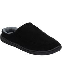 Dunlop - Velour Mule Slippers - Lyst