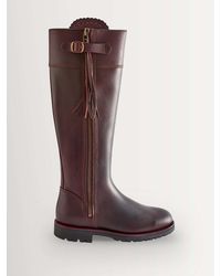 Penelope Chilvers - Wide Fit Long Tassel Leather Boots - Lyst