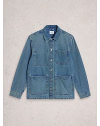 White Stuff - Denim Westgate Workwear Jacket - Lyst