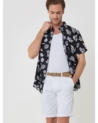 Threadbare - Belted Chino Shorts - Lyst