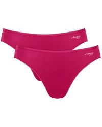 Sloggi - High Leg Go Blush Knickers 2 Pack - Lyst