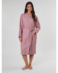 Loungeable - Dust Cotton Waffle Robe - Lyst