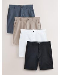 Next - Slim Fit Stretch Chino Shorts 4 Pack - Lyst