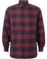 TOG24 - Marcel Brushed Flannel Check Shirt - Lyst